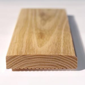 Lame de terrasse bois acacia robinier à profil bombé inventée par Alternabois