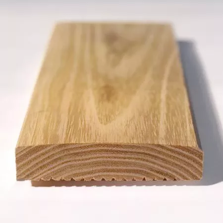 Lame de terrasse bois acacia robinier à profil bombé inventée par Alternabois