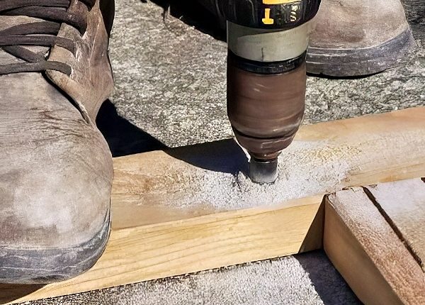 Septième étape : Appliquez une lasure de protection pour préserver la beauté naturelle du bois de robinier.