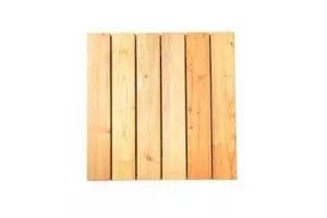 Dalle bois carrée